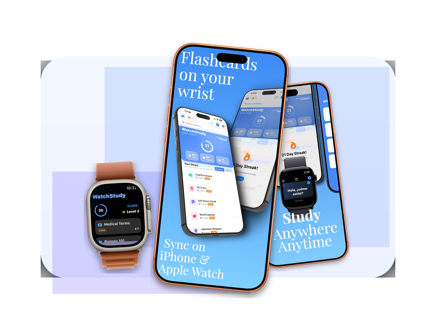 Watch Study product still